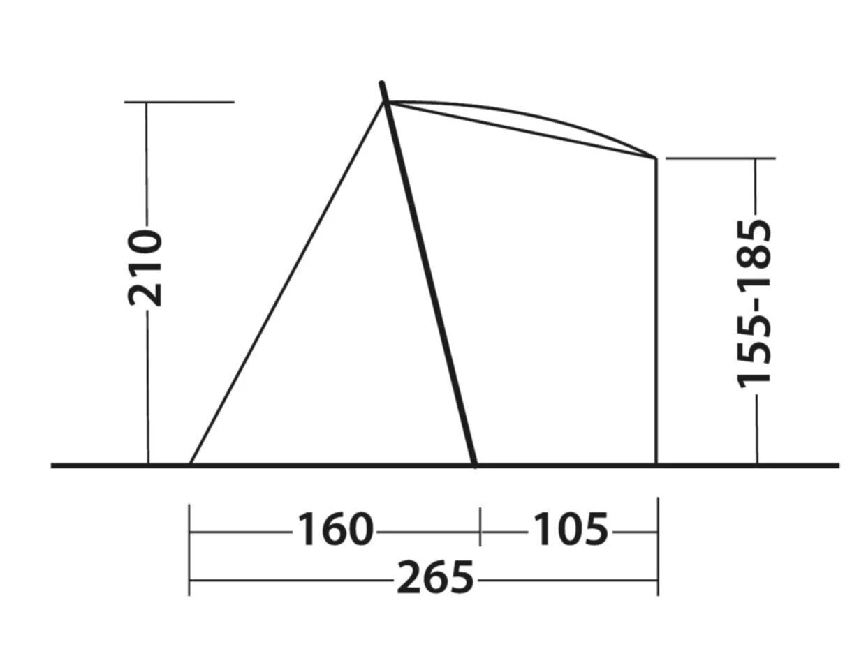 Outwell Sandcrest S Awning - Image 4