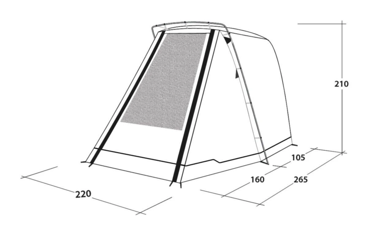 Outwell Sandcrest S Awning - Image 5