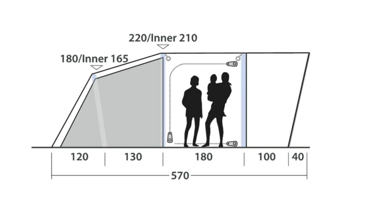 Outwell Springville 4SA Tent (2023) - Image 4