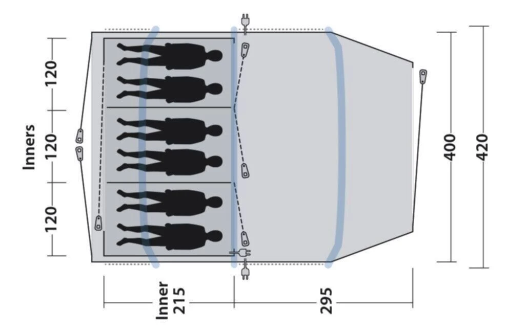 Outwell Starhill 6A Air Tent (2023) - Image 6