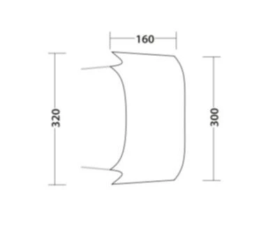 Outwell Lounge Tent Connector M (2023) - Image 2