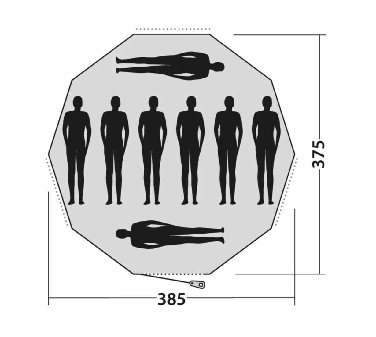 Easy Camp Moonlight Tipi Tent - Image 5