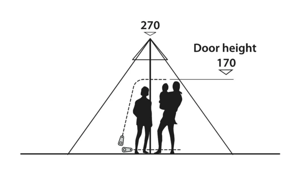 Easy Camp Moonlight Tipi Tent - Image 3