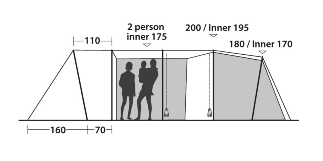 Easy Camp Palmdale 800 Lux Tent (2023) - Image 5