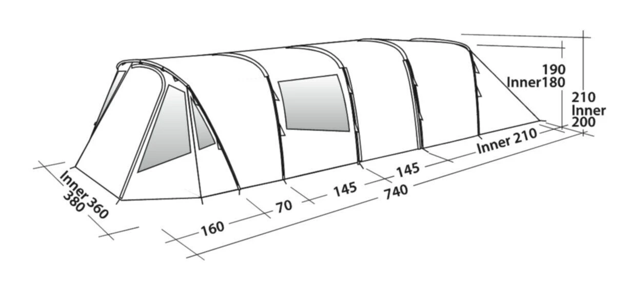 Easy Camp Palmdale 800 Lux Tent (2023) - Image 6