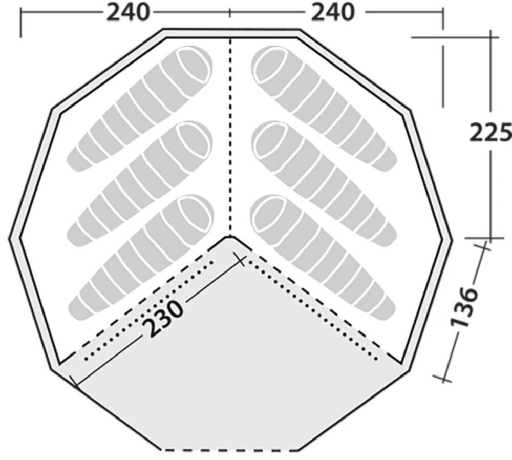 Robens Klondike Grande Inner Tent - Image 2