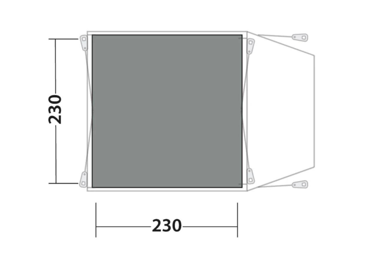 Outwell Beachcrest Flat Woven Carpet - Image 2
