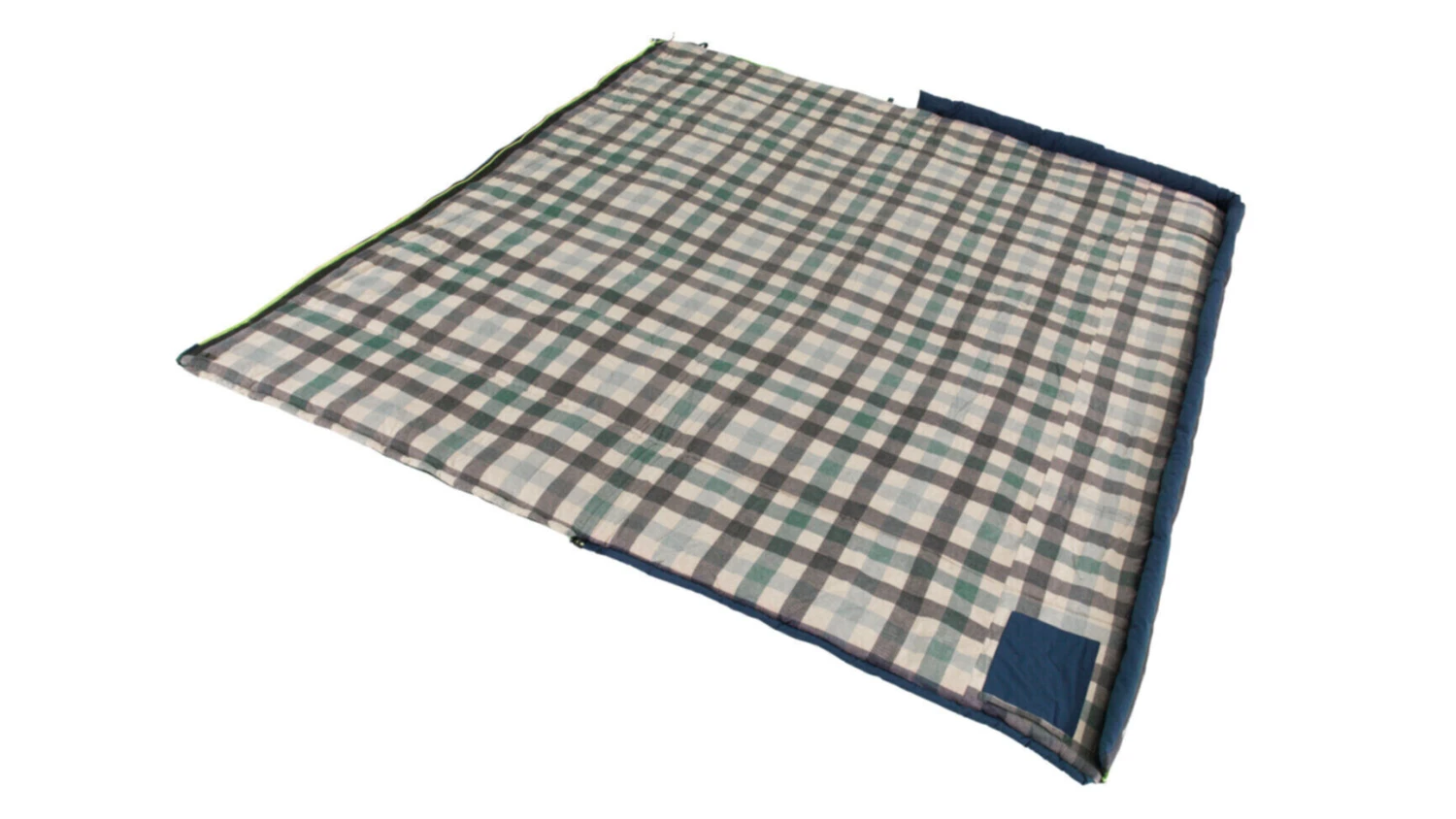 Outwell Camper Lux "L" Sleeping Bag Deep Blue (2023) - Image 4