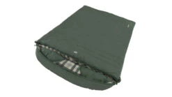 Outwell Camper Lux Double Sleeping Bag - Forest Green (2023)