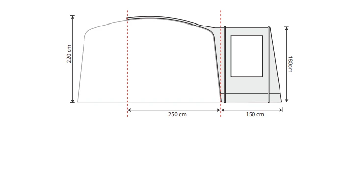 Outdoor Revolution Camp Star Side Porch (500xl, 600, 700) (2022) - Image 5