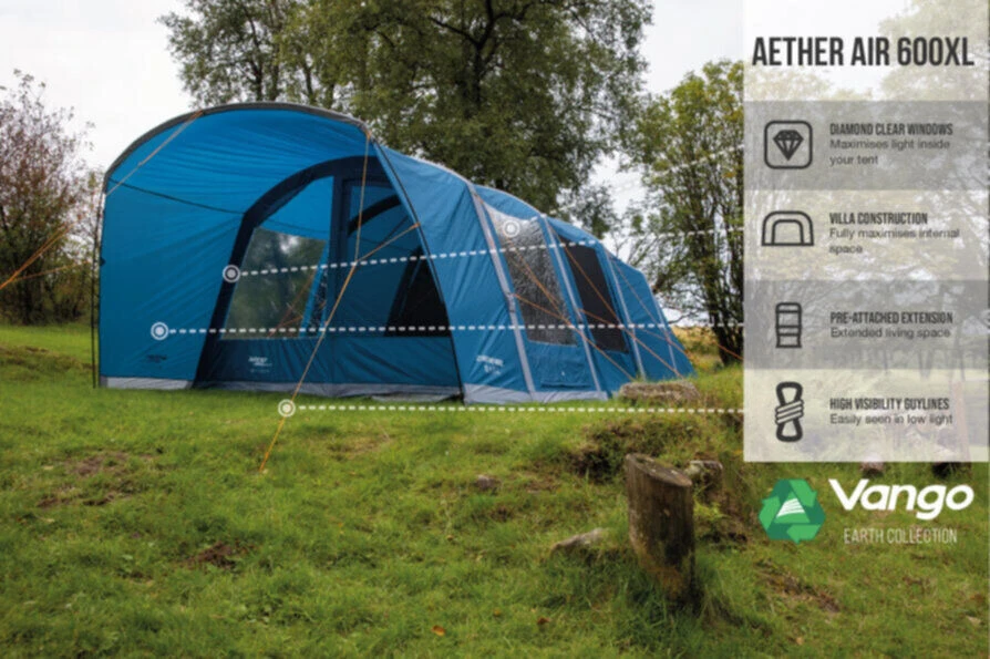 Vango Airbeam Vango Aether Air 600XL Tent (2022) - Image 3