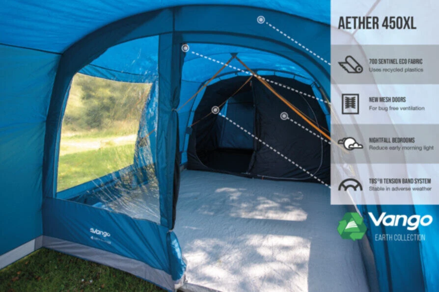 Vango Aether Poled 450XL Tent (2022) - Image 5