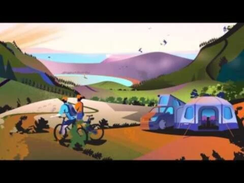 Vango Airbeam Vango Airhub Hexaway II Low Awning (2022) - Image 3