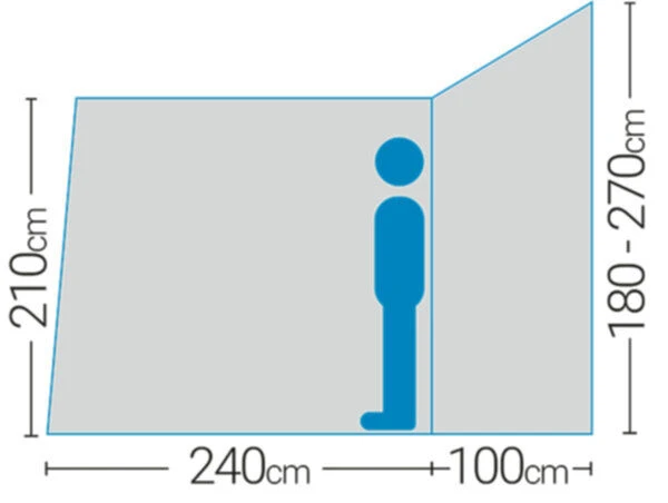 Westfield Hydra 320 Travel Smart Air Drive Away Awning (2021) - Image 2
