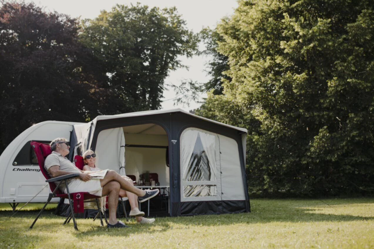 Vango Airbeam Vango Riviera Air 390 Elements All Season Caravan Awning (2023) - Image 4