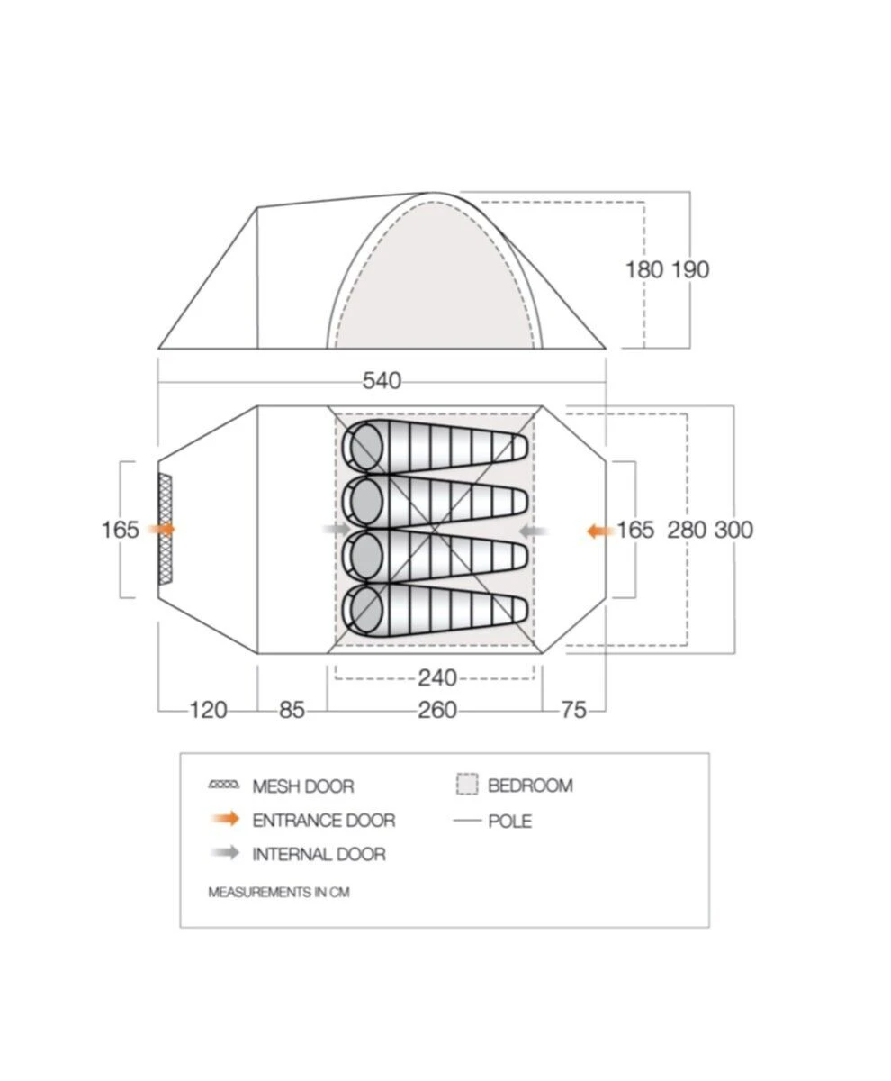 Vango Mokala 450 Tent (2022) - Image 2